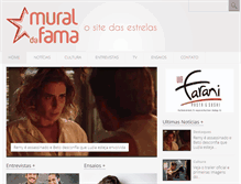 Tablet Screenshot of muraldafama.com